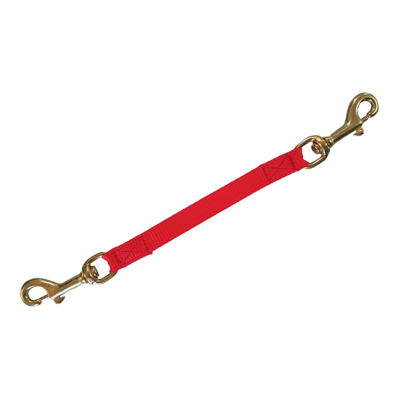 Bronze Two-Dog Neckline for Canicross, Mushing
