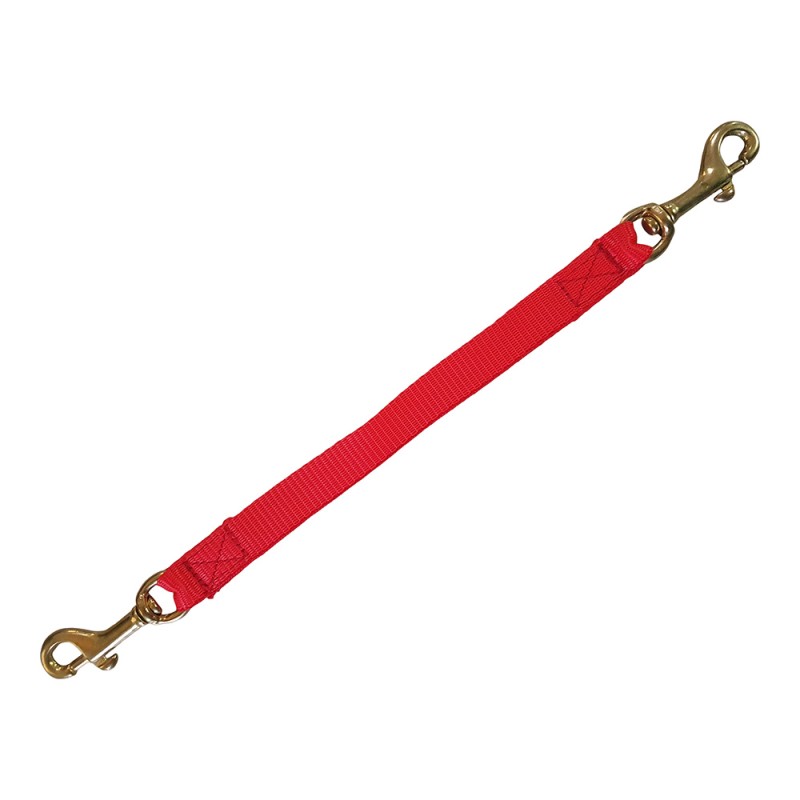 Bronze Two-Dog Neckline for Canicross, Mushing