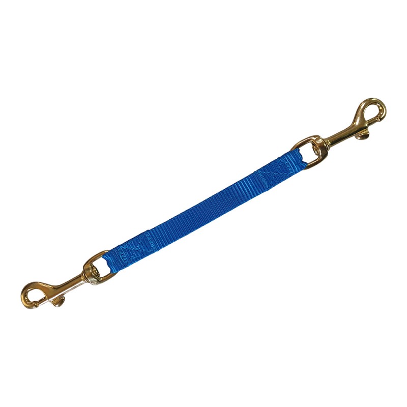 Bronze Two-Dog Neckline for Canicross, Mushing