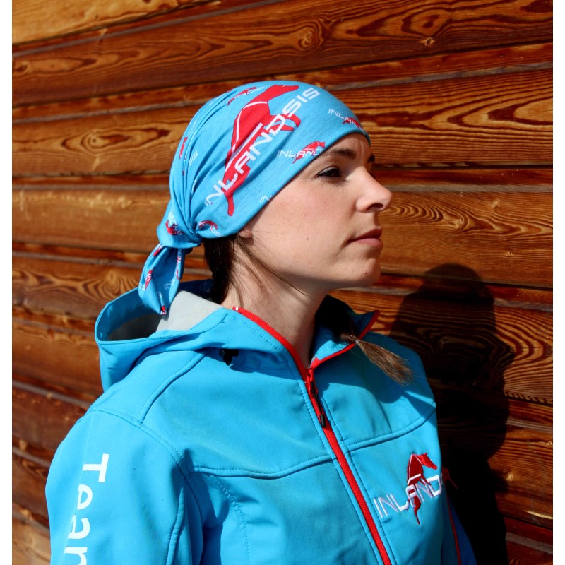 Team hooded softshell jacket