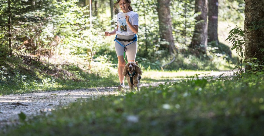 Why is running with your dog beneficial?